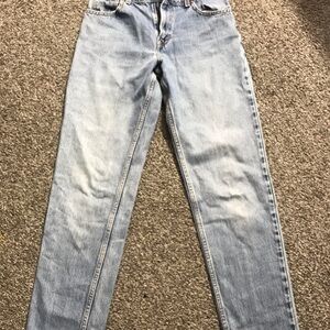 Levi's 550’s Classic Blue Straight Leg Women's Jeans